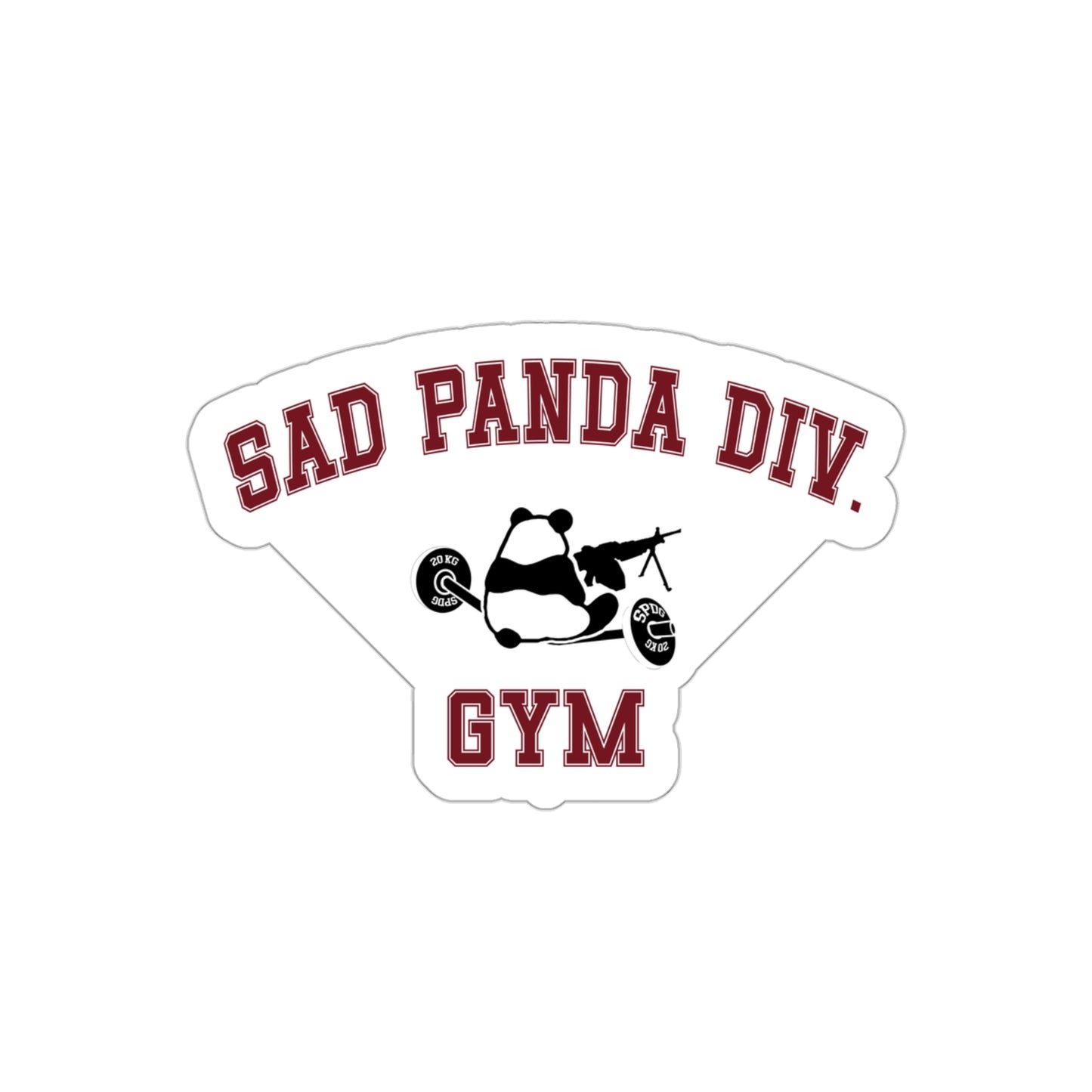 SPD GYM Sticker